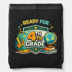 Ready for 4th Grade Modern Backpack Back to school