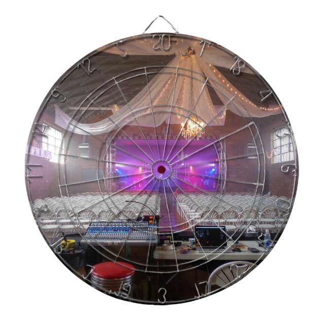 Ready for a Concert Dart Board (Front)
