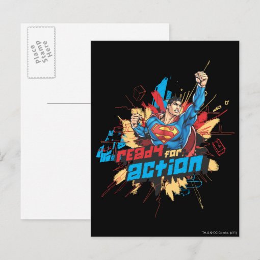 Ready for Action Postcard | Zazzle