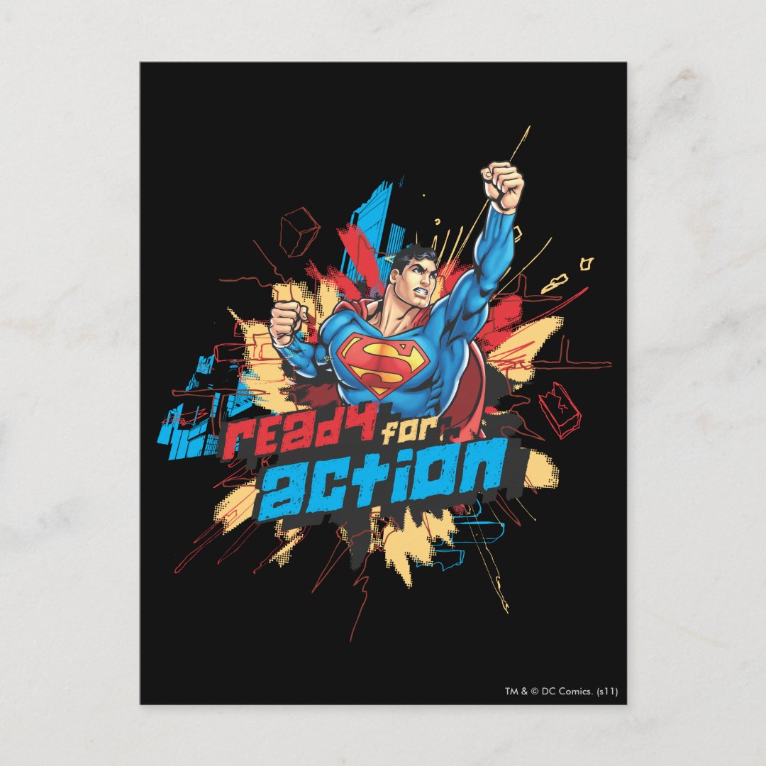 Ready for Action Postcard | Zazzle