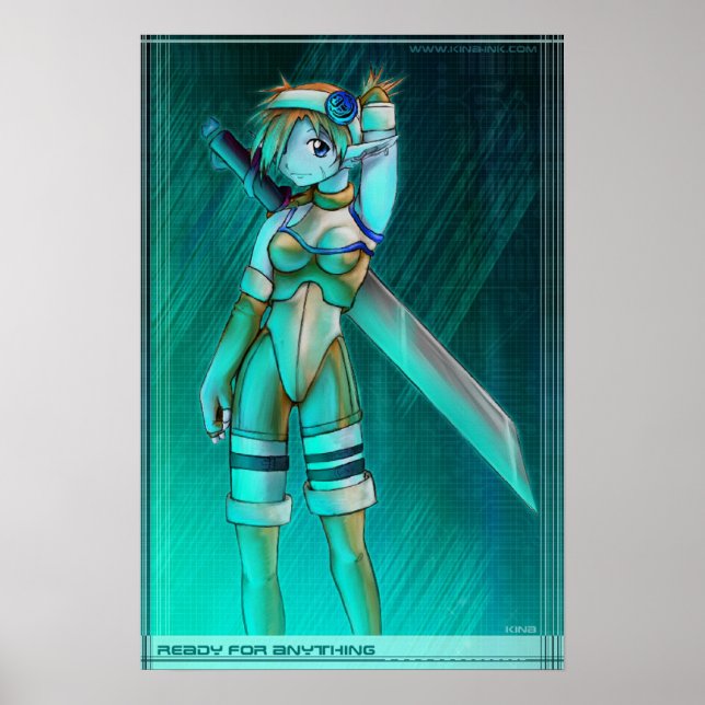 Ready for Anything Poster (Front)
