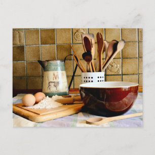 Ready for Baking Postcard
