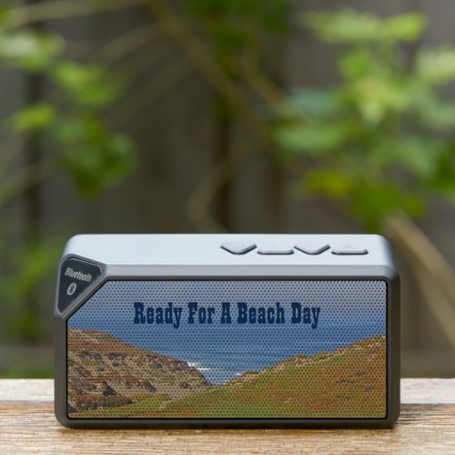 Ready For Beach Day Sand Dune Landscape Coastal Bluetooth Speaker