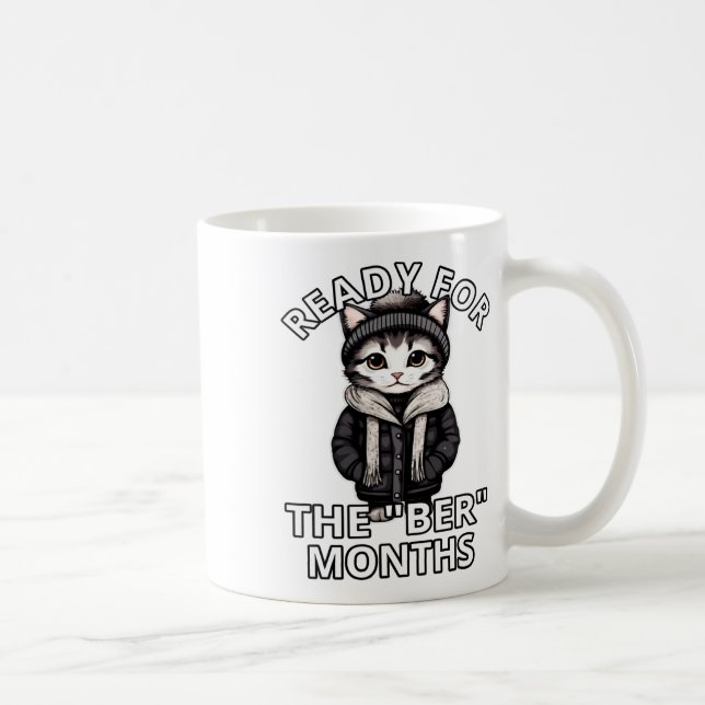Ready For Ber Months Fall Leaves Autumn Winter Kit Coffee Mug (Right)