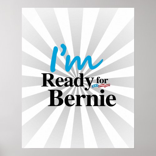 Ready for Bernie 2016 Poster