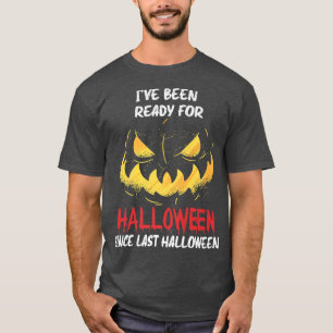 Ready For Halloween, Jack O Lantern Halloween Cost T-Shirt