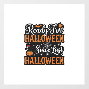 Ready For Halloween Since Last Halloween Vintage S Floor Decals