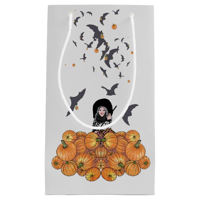 Ready for Halloween! Small Gift Bag (Front)