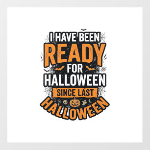 Ready For Halloween Vintage Spooky Shirt Design_1 Floor Decals