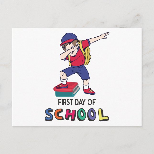 Ready for online school postcard (Front)