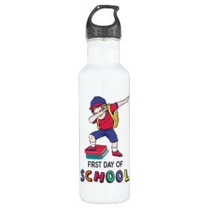 Ready for online school stainless steel water bottle
