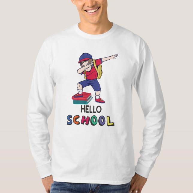 Ready for online school T-Shirt (Front)