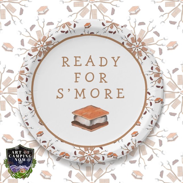 Ready for S’more Picnic Paper Plates (Creator Uploaded)