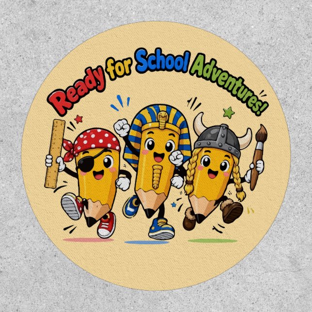 Ready for School Adventures Patch (Front)