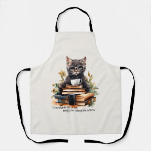Ready For School Like A Boss Apron