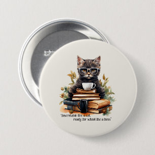 Ready For School Like A Boss Button