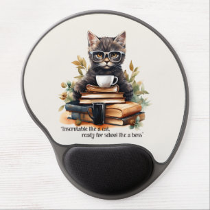 Ready For School Like A Boss Gel Mouse Pad