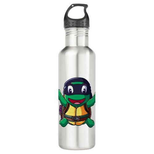 Ready for School Turtle Kids Stainless Steel Water Bottle