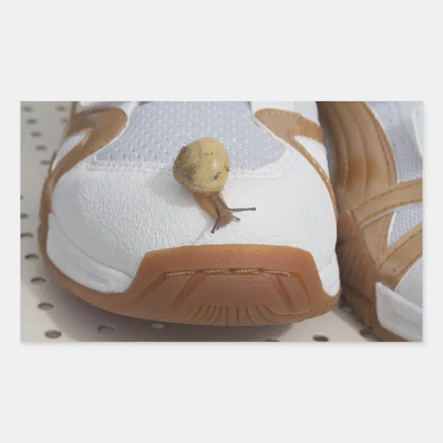 Snail Performance Sticker Ready For Snail Racing Rectangular Sticker | Zazzle
