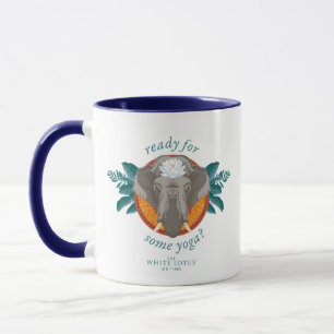 Ready for Some Yoga? - The White Lotus Mug