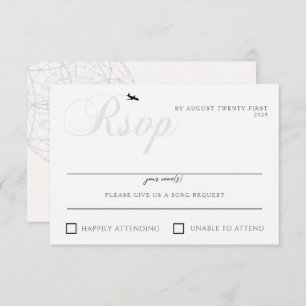 Ready for Take Off RSVP Card