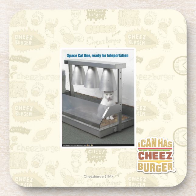 Ready for Teleportation Drink Coaster (Front)