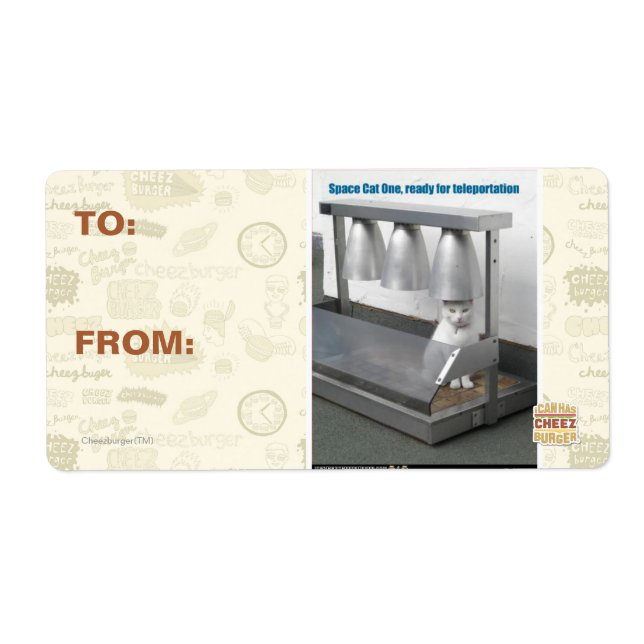 Ready for Teleportation Label (Front)