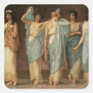 Ready for the Dance Square Sticker