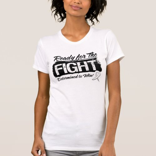 Ready For The Fight Lung Cancer T_Shirt