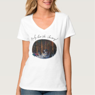 Ready for the Journey! fantasy land forest art T-Shirt