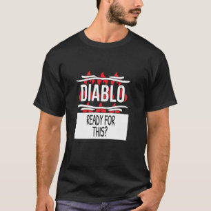 Ready For This Diablo Hot Sauce Group Costume T-Shirt