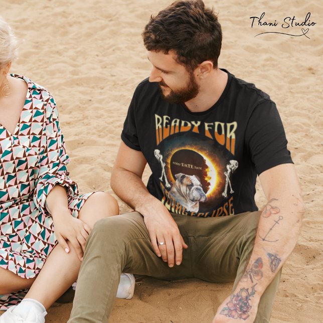 Ready for Total Eclipse 2024 Cute Dog Vintage  T-Shirt (Creator Uploaded)