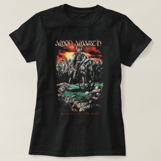 Ready For War Amon Amarth Trending T-Shirt (Design Front)