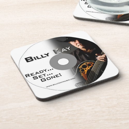 Ready Set Gone CD Cover Beverage Coasters
