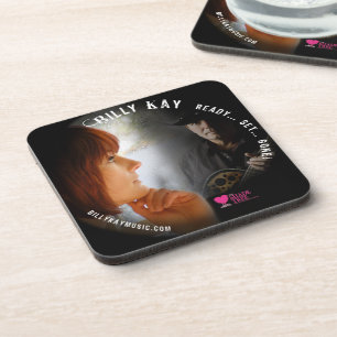 Ready... Set... Gone! Music Video Drink Coasters