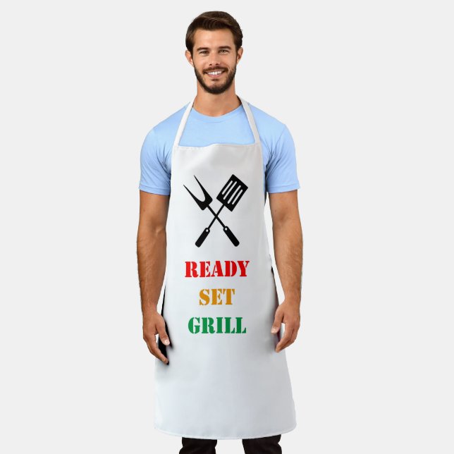 Ready, set, grill apron (Worn)