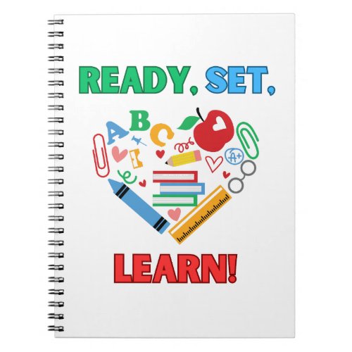 Ready Set Learn Back to School  Notebook