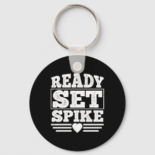 Ready Set Spike Keychain