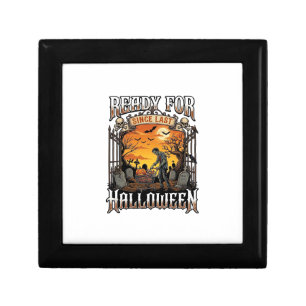 Ready Since Last Halloween Zombie Shopping Cart Gr Gift Box