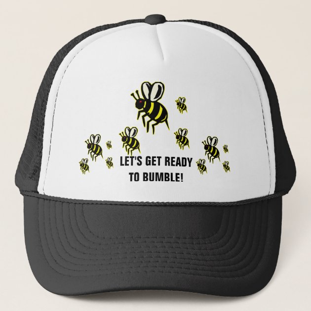 Bumble trucker hat Clearance