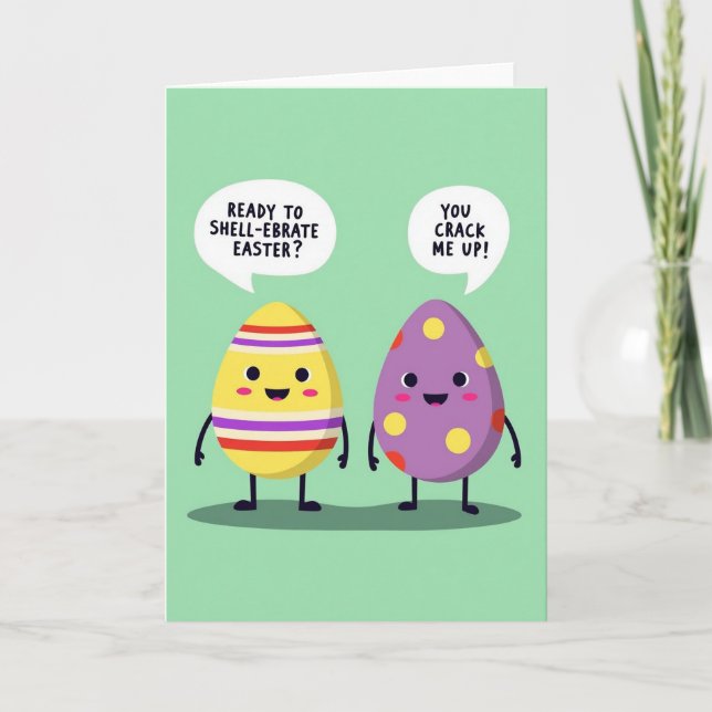 Ready To Celebrate Easter Card (Front)