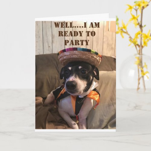 READY TO CELEBRATE YOUR BIRTHDAY TOGETHER CARD