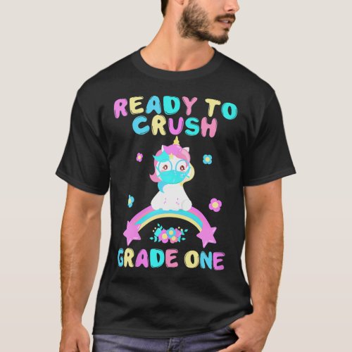 Ready to Crush Grade 1 Back to School 2020 T_Shirt