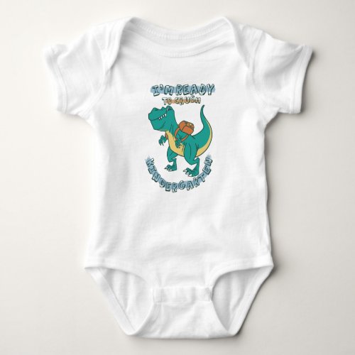 Ready to crush kindergarten baby bodysuit