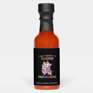 Ready To Crush PreSchool Dabbing Unicorn Back to S Hot Sauces