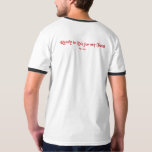 Ready To Die For My Faith - T-shirt at Zazzle
