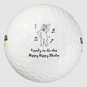 Ready to do the Hippy Hippy Shake Golf Balls