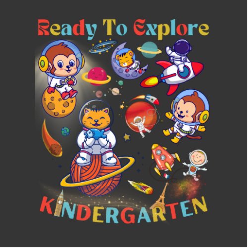 Ready To Explore Kindergarten  Cutout