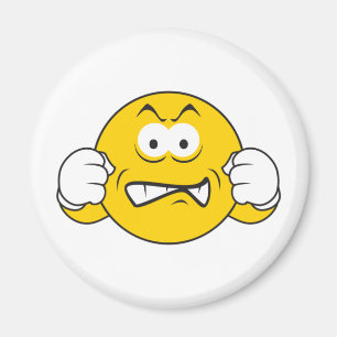 Ready to Fight Face Magnet