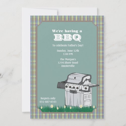 Ready to Grill Invitation